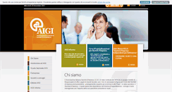 Desktop Screenshot of aigi.it